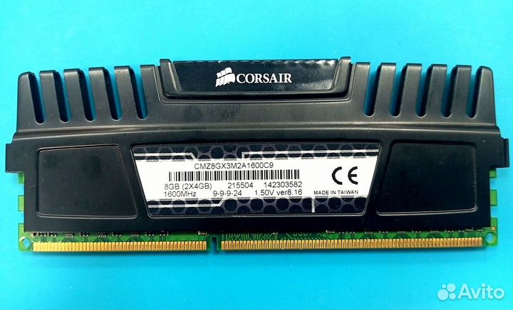 Оперативная память DDR3 Corsair Vengeance 4Gb