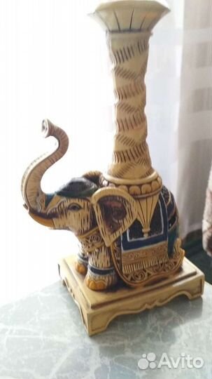 Слон-подсвечник