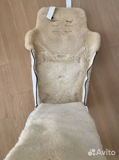 Конверт зимний овчина экокожа Teutonia