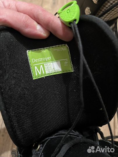 Сноубордические ботинки forum destroyer 40-41