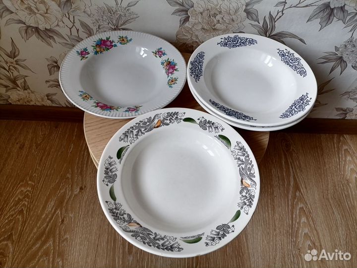 Тарелки, Стаканы новые