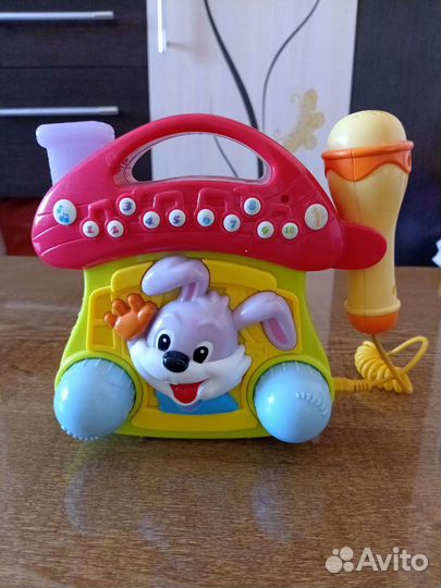 Кубики, музык. игрушки, мазайка