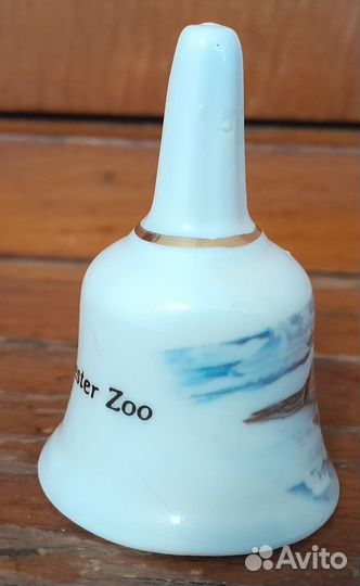 Колокольчик фарфоровый коллекционный Англия