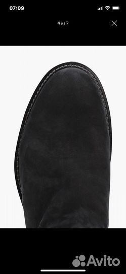 Сапоги демисезонные ecco 39