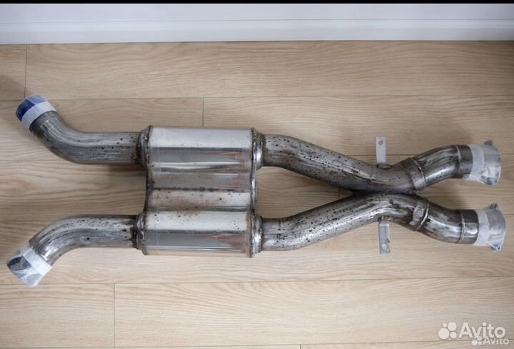 Выхлоп на BMW суперспринт Supersprint