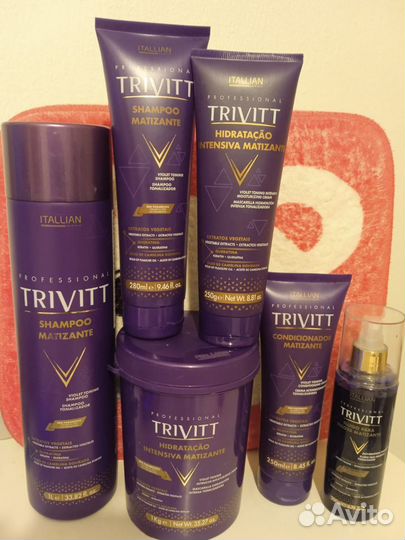 Шампунь 1000 мл, кондиционер Trivitt