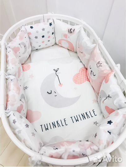 Бортики в кроватку