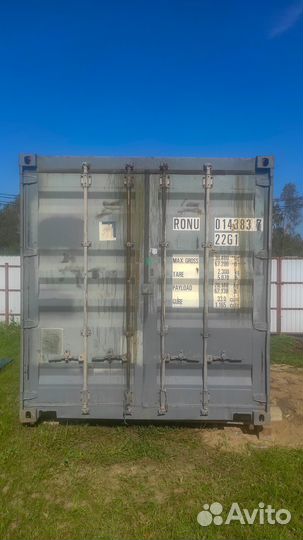 Морской контейнер 6 метров 20 футов бу