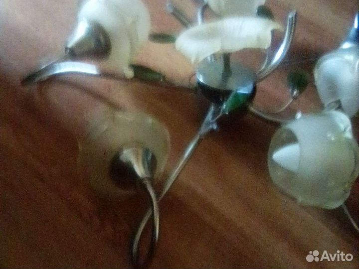 Люстра потолочная бу