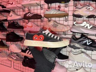 Converse x Comme des Garcons Play Chuck 70 Low black