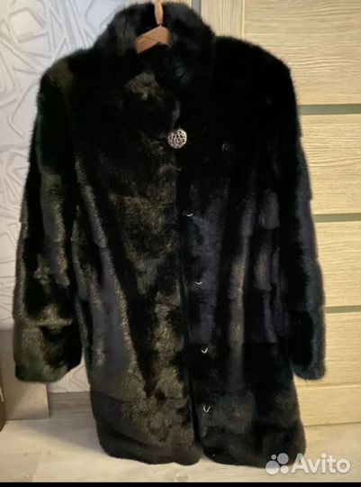 Шуба норковая 42 44 бу