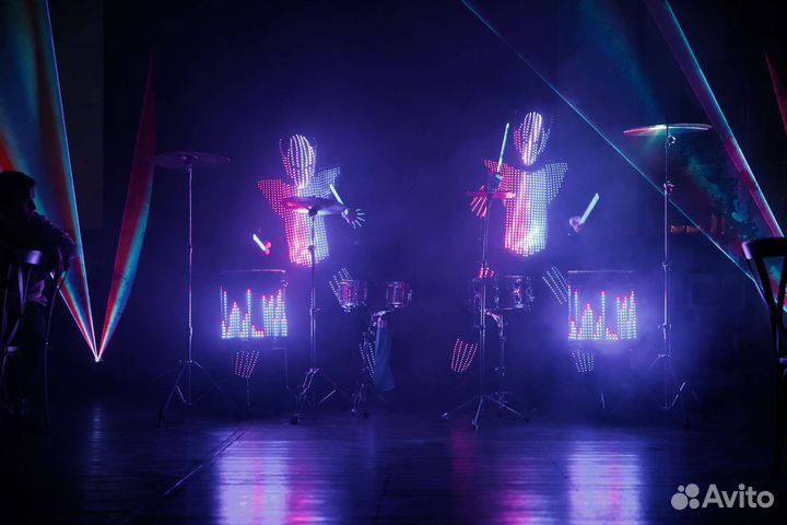 Лазерное Барабанное Шоу Las Venturas