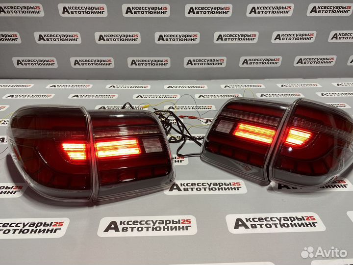 Стопы (фонари) LED тюнинг для Nissan Patrol y62