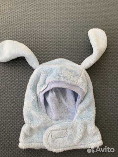 Шлем детский утепленный для новорожденного