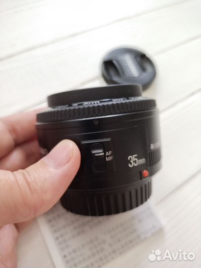 Объектив yongnuo 35mm f/2 для Canon EF