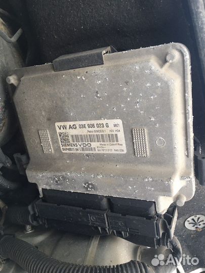 Блок управления двигателем на Skoda Fabia 1