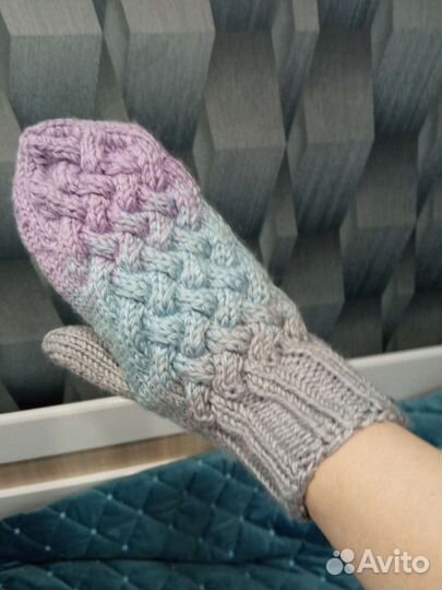 Комплект шапка и снуд женский ручная работа