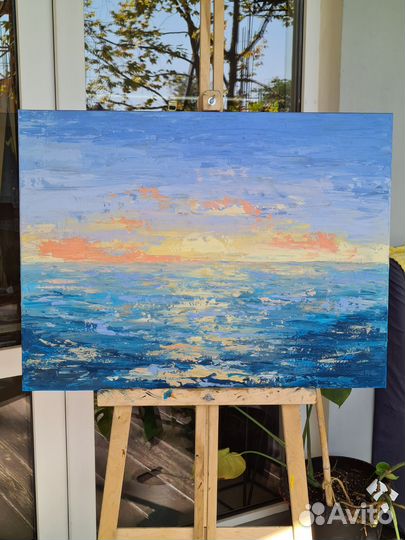 Картина акрилом абстракция