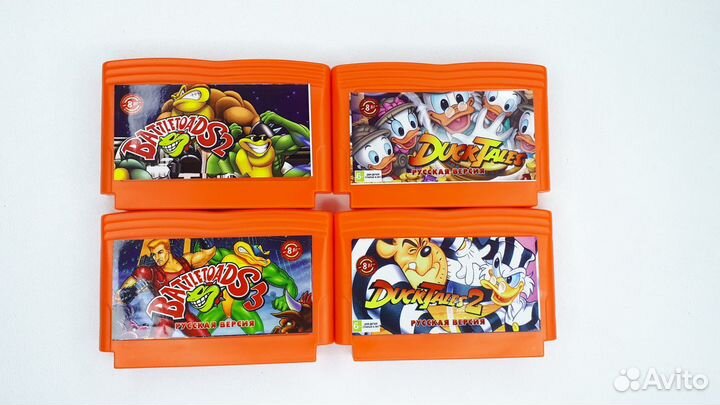 Картриджи денди BattleToads,DuckTales,C&D,Mario