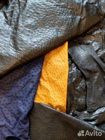 Страусиная кожа, кожа страуса