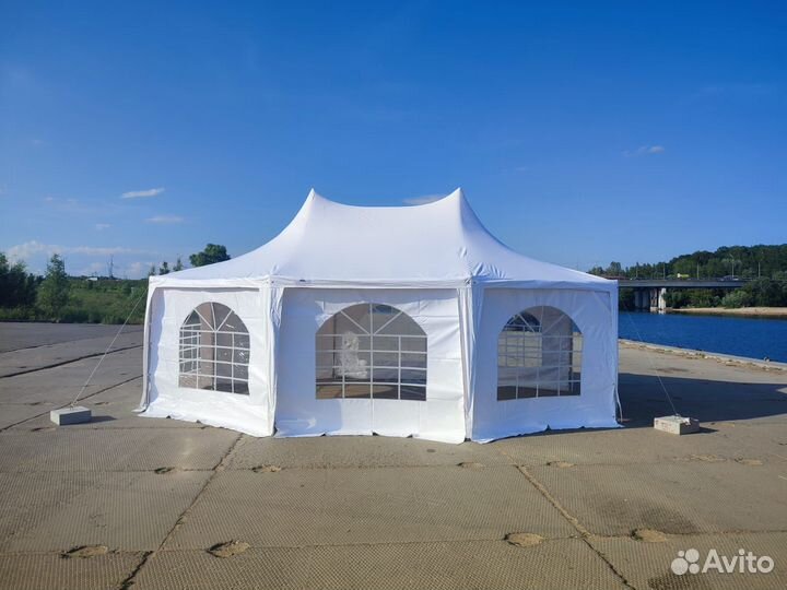 Аренда шатра для свадьбы, мероприятия 5х7, 6х12
