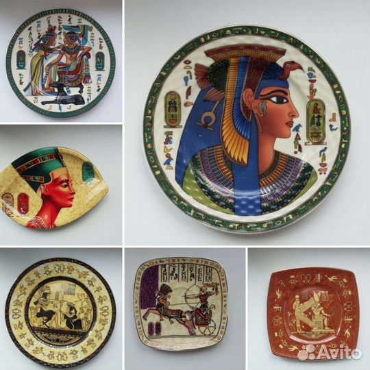 Коллекция тарелок.6шт. Египет. Новые