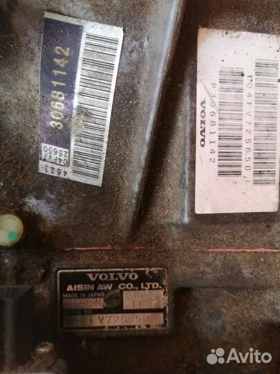АКПП volvo s40 2.4