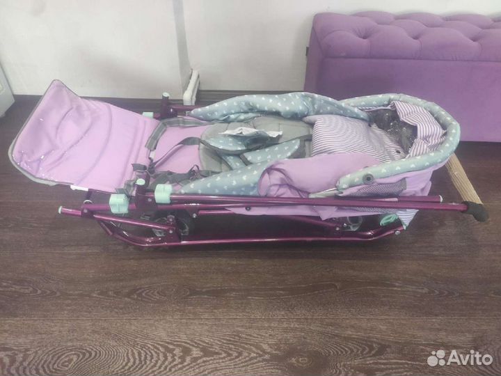 Санки коляска ника