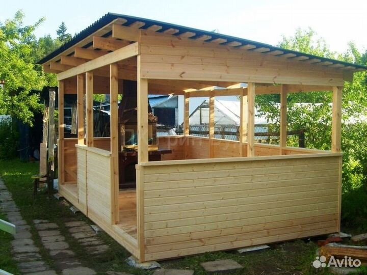 Строительство Террас/ Пристроек / Веранд/ Бань