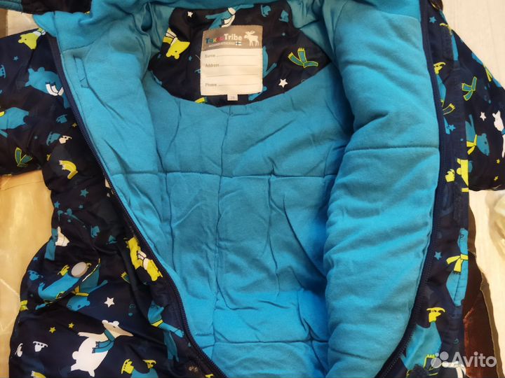 Зимний комбинезон 74р для мальчика