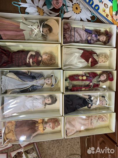 Куклы дамы эпохи