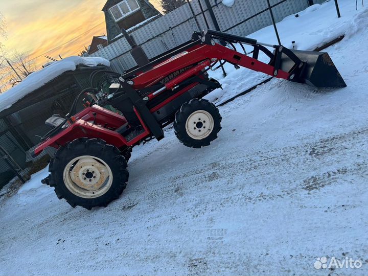 Мини-трактор YANMAR F20-D с КУН, 1992