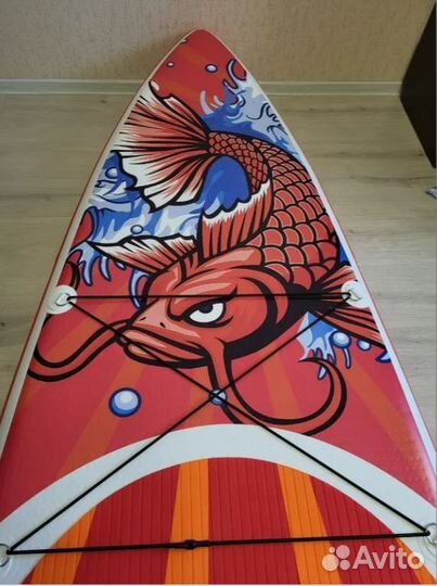 Sup board Fun Water koi сап борд доска с рыбкой