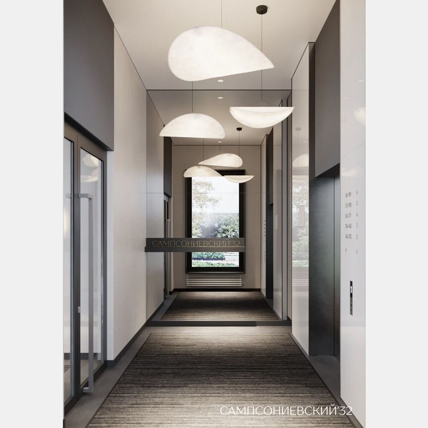 1-к. квартира, 45,7 м², 10/10 эт.