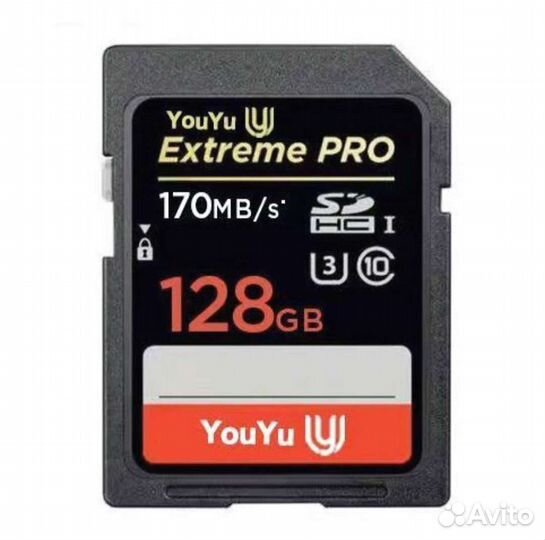 Карта памяти sdhc 128Gb class 10 u3