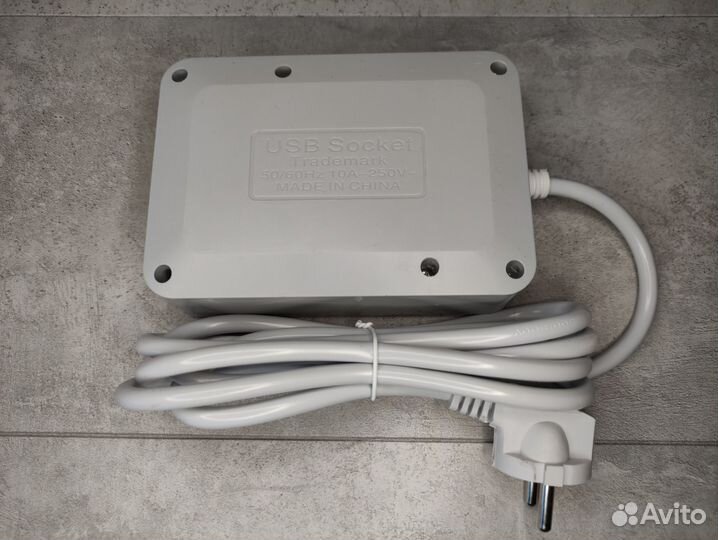 Новый сетевой фильтр, удлинитель 6 USB и 3 розетки