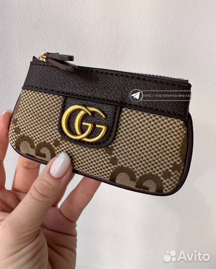 Ключница кожаная Gucci