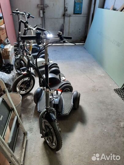 Электро самокаты 3х колесные