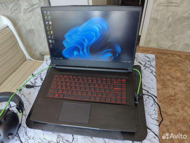 Ноутбук msi gf65 thin 9sexr