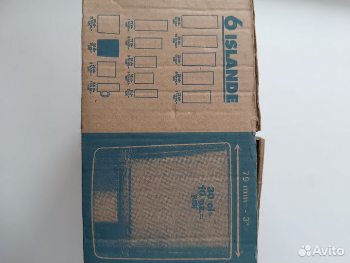 Стеклянные стаканы, Франция, Италия