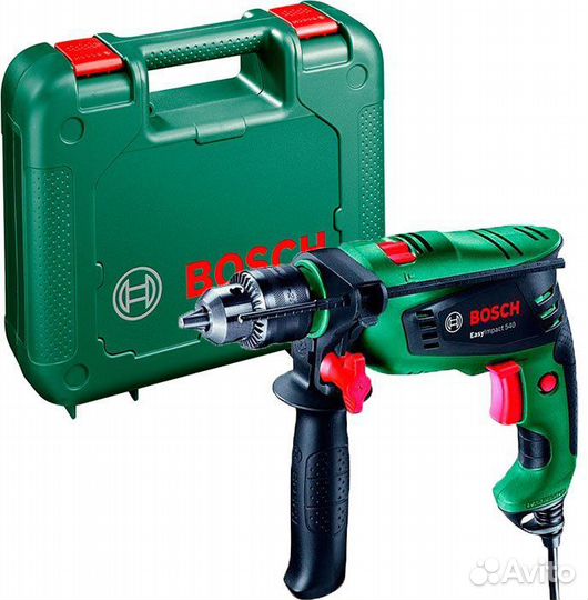 Дрель Bosch EasyImpact 540 ударная DIY в кейсе