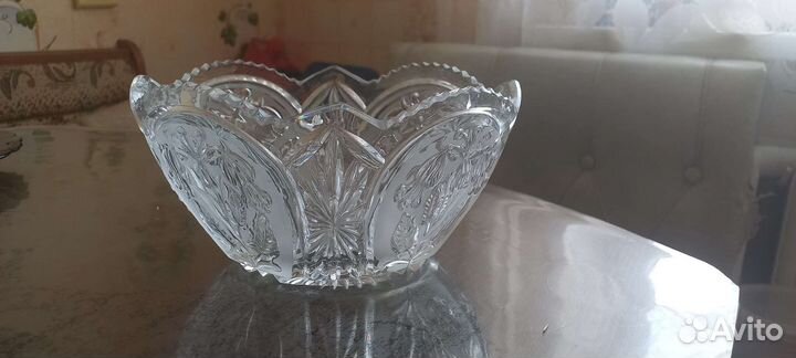 Хрустальная салатница