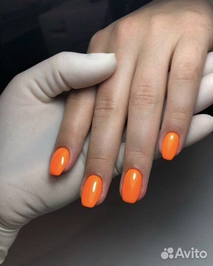 Маникюр с гель лаком за час