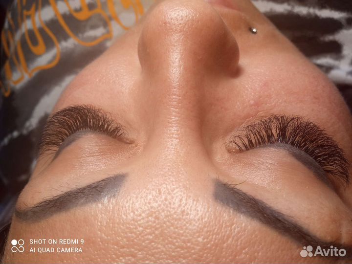 Ламинирование-наращивание ресниц, маникюр, воск