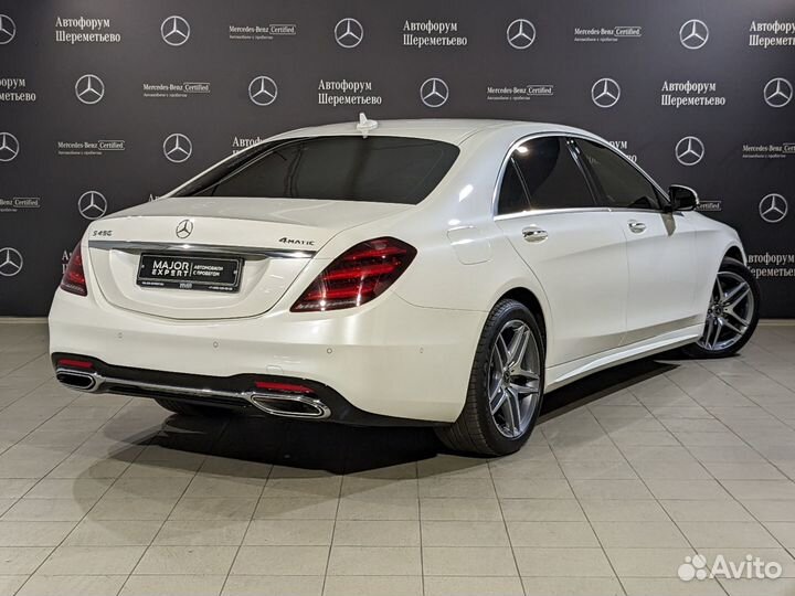 Mercedes-Benz S-класс 3.0 AT, 2017, 116 276 км