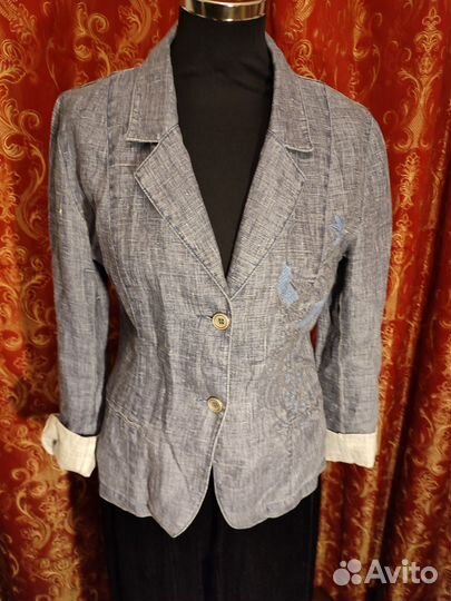 Жакет, лен, 44