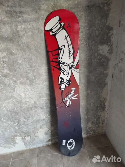 Сноуборд 155 без крепления не использовался