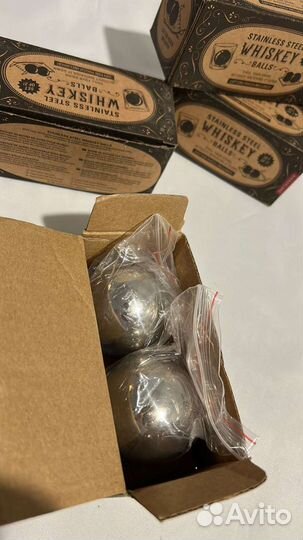 Набор охлаждающих шаров для виски Kikkerland