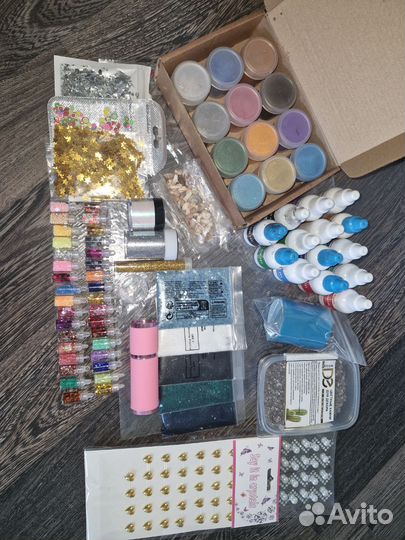 Большой набор декора для эпоксидной смолы