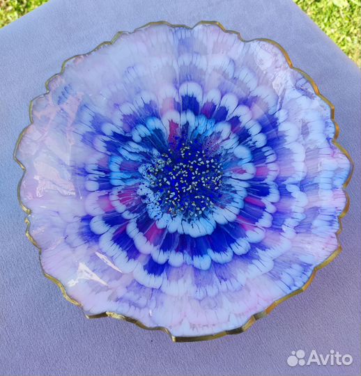 Фруктовница - конфетница из эпоксидной смолы